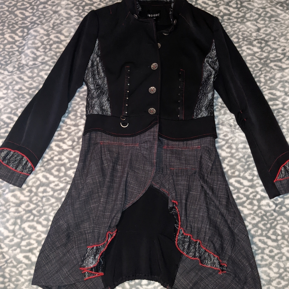 emo outfit jacket/dress